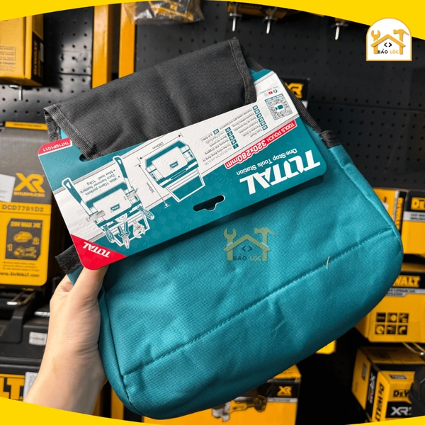 Túi đựng đồ nghề đeo thắt lưng (ko có dây đeo, ko bao gồm đồ nghề) TOTAL THT16P1011 - Hàng chính hãng.