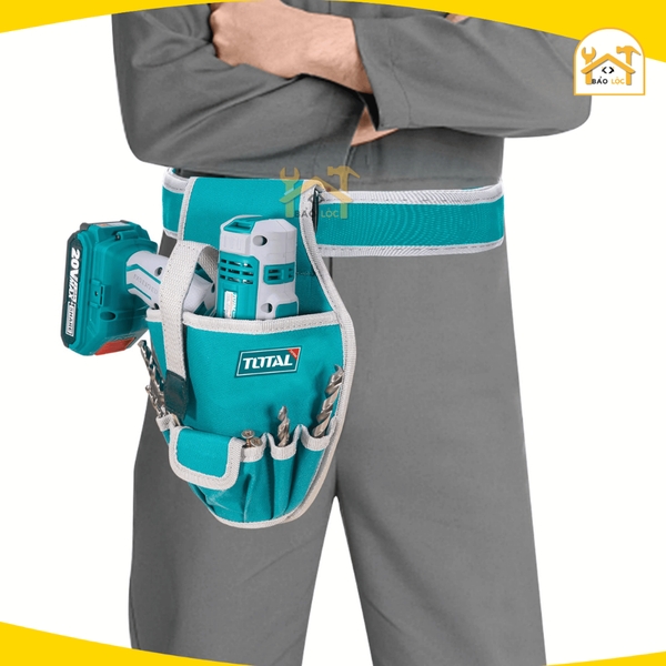Túi đồ nghề đeo thắt lưng 8kg Total THT16P3011 - Hàng chính hãng.