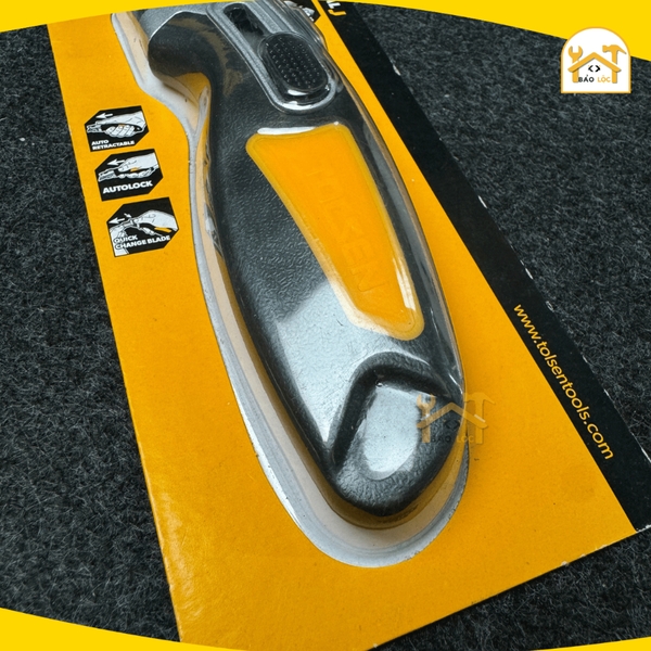 Dụng cụ rọc giấy đa năng 3 lưỡi TOLSEN 30019, thép SK2 chống han gỉ, cắt giấy, mica, Alu, thạch cao
