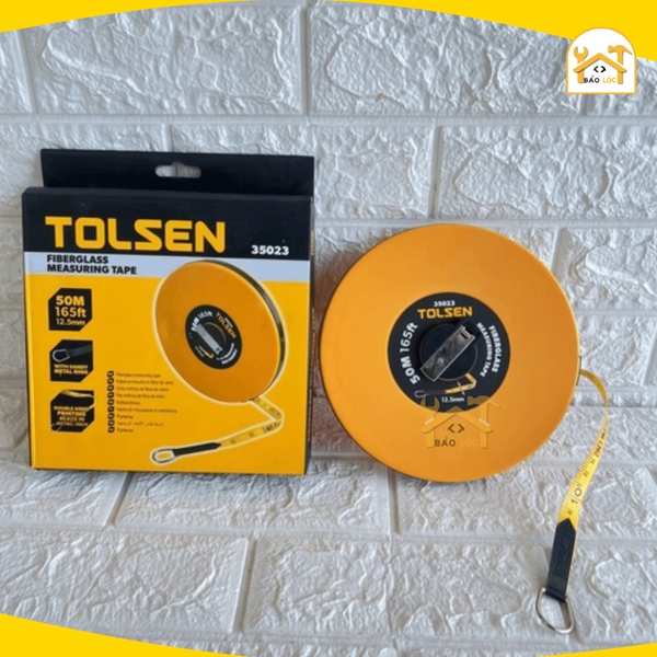 Thước Cuộn, Thước dây 20m 30m 50m nhựa sợi thủy tinh cao cấp Tolsen 35020/ 35022/ 35023