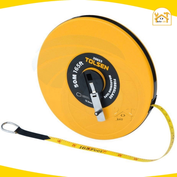 Thước Cuộn, Thước dây 20m 30m 50m nhựa sợi thủy tinh cao cấp Tolsen 35020/ 35022/ 35023