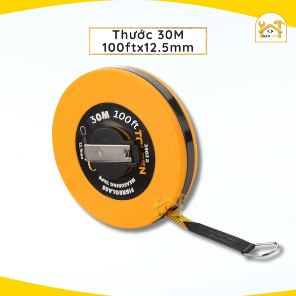 Thước Cuộn, Thước dây 20m 30m 50m nhựa sợi thủy tinh cao cấp Tolsen 35020/ 35022/ 35023