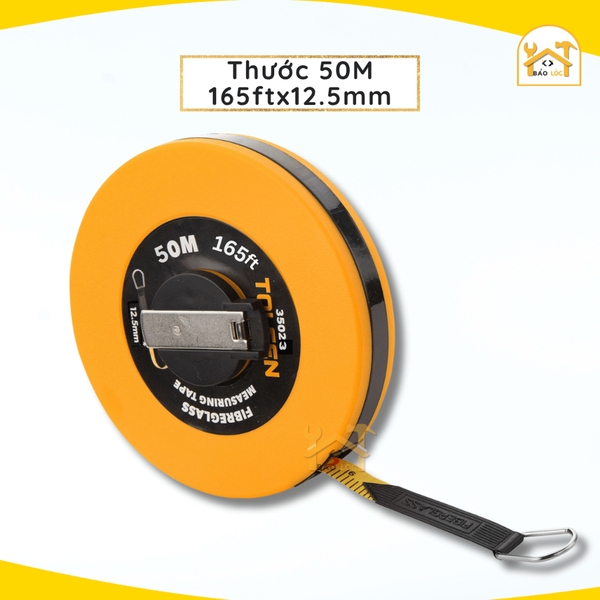 Thước Cuộn, Thước dây 20m 30m 50m nhựa sợi thủy tinh cao cấp Tolsen 35020/ 35022/ 35023
