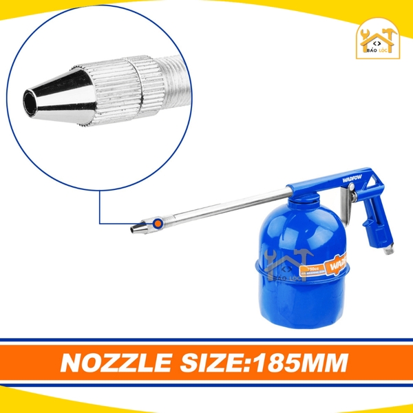 Bình phun rửa động cơ, lốc máy, bình châm nhớt...dùng khí nén WADFOW WGA3575 (Không có chui cắm nhanh)