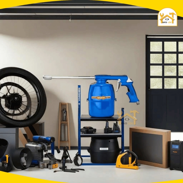 Bình phun rửa động cơ, lốc máy, bình châm nhớt...dùng khí nén WADFOW WGA3575 (Không có chui cắm nhanh)