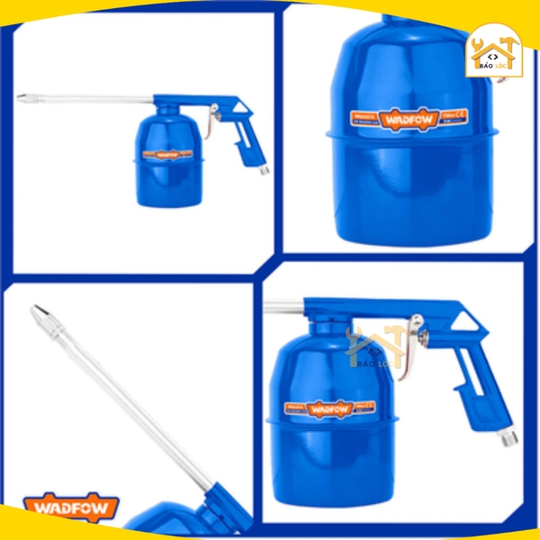 Bình phun rửa động cơ, lốc máy, bình châm nhớt...dùng khí nén WADFOW WGA3575 (Không có chui cắm nhanh)