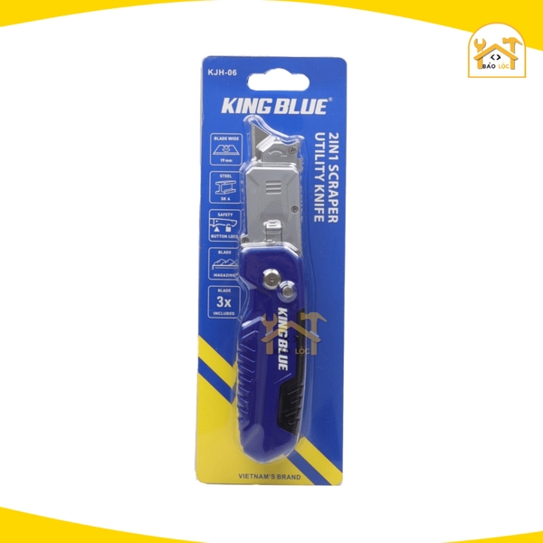 Dụng cụ rọc giấy, rọc cáp King Blue KJH-06, chất liệu SK4 không gỉ - Hàng chính hãng