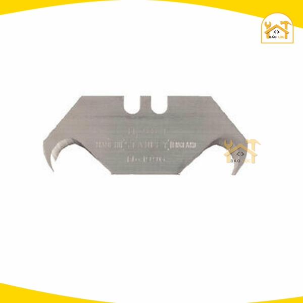 Hộp 5 lưỡi rọc cáp mỏ cong, lưỡi rọc giấy trái ấu 50x19mm Tolsen 30013, Thép SK5 bền bỉ, sắc bén - Hàng chính hã