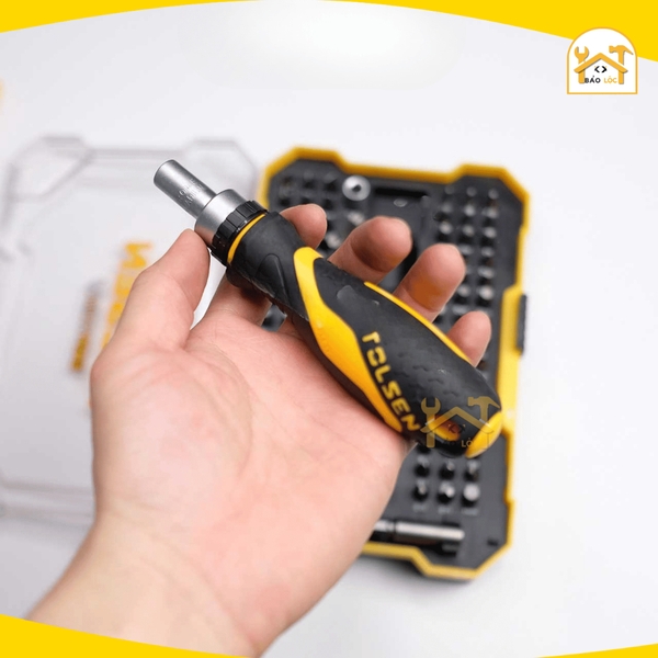 Bộ tua vít 105 chi tiết Tolsen 20188, bộ dụng cụ đa năng, dụng cụ gia đình sửa chữa đồ nghề - Hàng chính hãng.