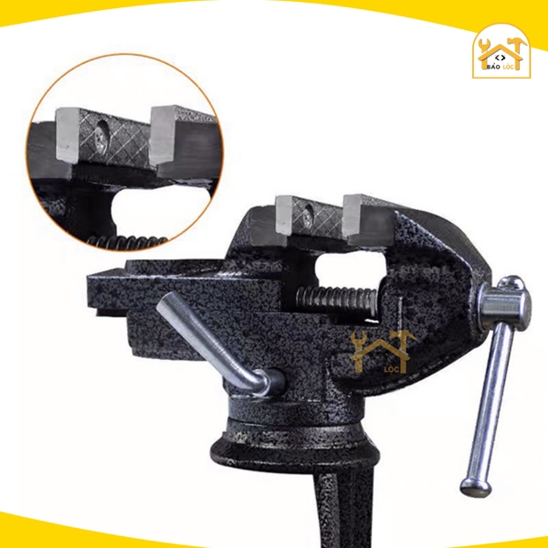 Êtô kẹp bàn đế xoay, độ mở 50mm 2inch Tolsen 10107 - Hàng chính hãng.