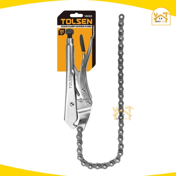 Kìm bấm xích công nghiệp 10'' 460mm Tolsen 10050 - Hàng chính hãng.
