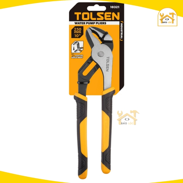 Kìm mỏ quạ công nghiệp 10inch 250mm, 12inch 300mm Tolsen 10321, 10322 - Hàng chính hãng.