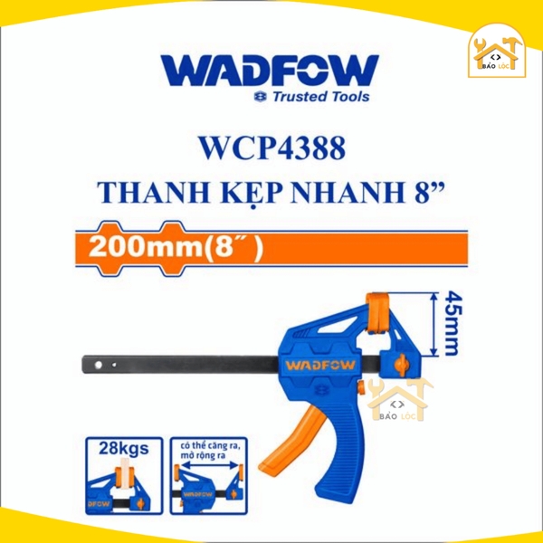 Cảo kẹp nhanh, thanh kẹp nhanh chữ F 6