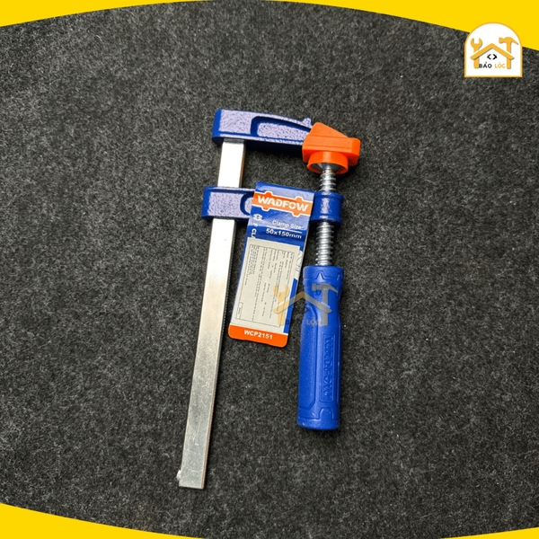 Kẹp gỗ chữ F WADFOW, vam cảo kẹp gỗ chữ F, cảo kẹp cố định gỗ nhiều kích thước từ 50x150mm, 50x200mm WCP2151 WCP2152 - H