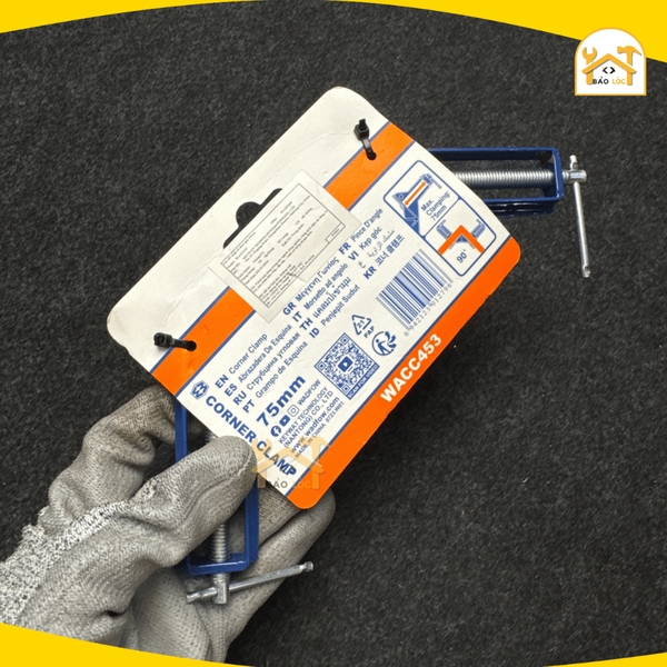 Kẹp cố định góc 75mm Wadfow WACC453 - Hàng chính hãng.