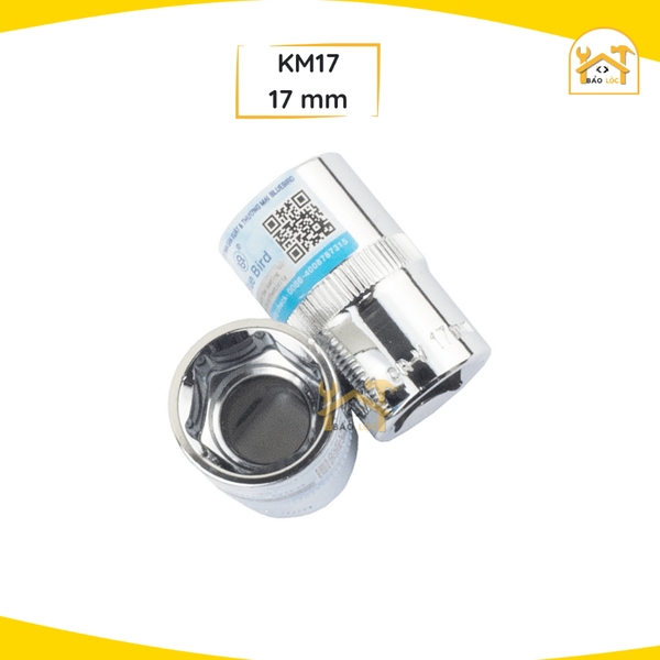 Đầu Tuýp - Khẩu Vặn Ốc 1/2 inch Từ 8-32mm Thép Cr-V Kingblue KM