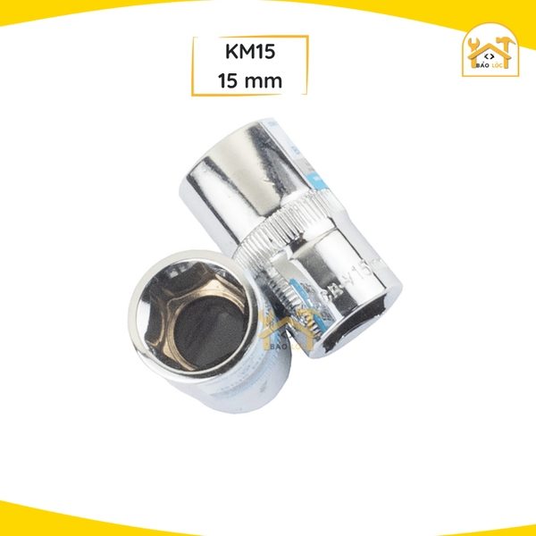 Đầu Tuýp - Khẩu Vặn Ốc 1/2 inch Từ 8-32mm Thép Cr-V Kingblue KM