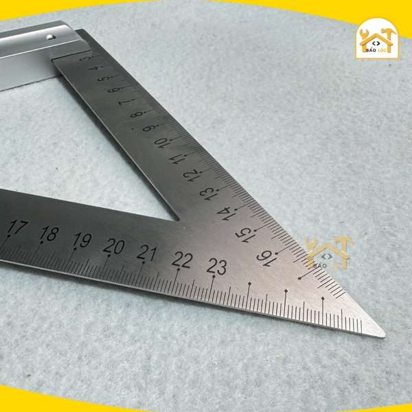 Thước ê ke, thước tam giác inox 150mm 200mm BOGO-SHIN TG4, TG5, thước góc tam giác đo đạc