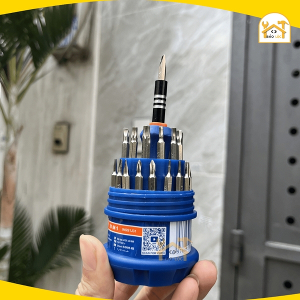 Bộ tua vít 31 trong 1 WADFOW WSS1J31 chất liệu CR-V cao cấp - Hàng chính hãng