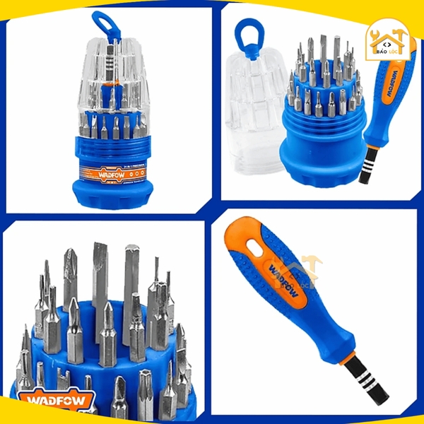 Bộ tua vít 31 trong 1 WADFOW WSS1J31 chất liệu CR-V cao cấp - Hàng chính hãng