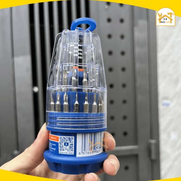 Bộ tua vít 31 trong 1 WADFOW WSS1J31 chất liệu CR-V cao cấp - Hàng chính hãng