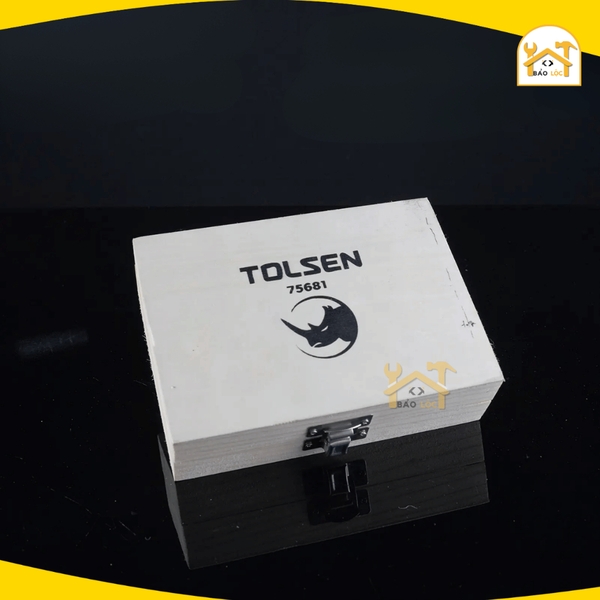 Bộ 15 mũi đánh phay gỗ Router 8mm Tolsen 75681 - Hàng chính hãng