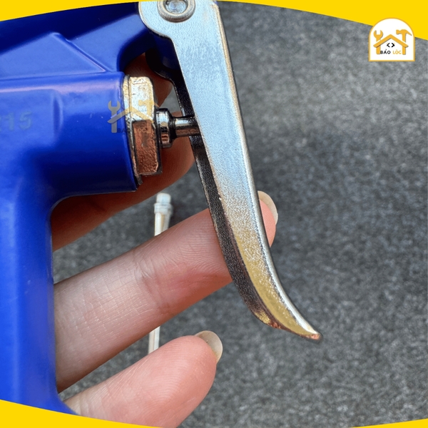 Vòi xịt hơi đúc nguyên khối cao cấp, dụng cụ khí nén KingBlue KBO-X0215 - Hàng chính hãng