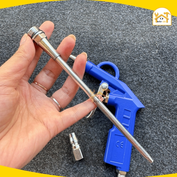 Vòi xịt hơi đúc nguyên khối cao cấp, dụng cụ khí nén KingBlue KBO-X0215 - Hàng chính hãng