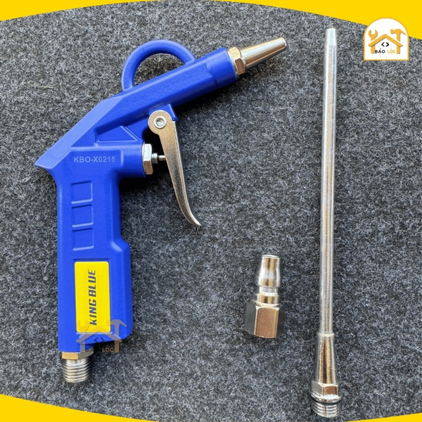Vòi xịt hơi đúc nguyên khối cao cấp, dụng cụ khí nén KingBlue KBO-X0215 - Hàng chính hãng