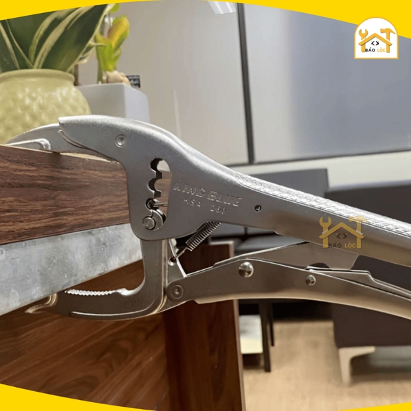 Kìm chết ngàm rộng 4 chế độ KingBlue KS4-260 chiều dài 260mm, mở tối đa 100mm, Kìm bấm chết đa năng mở ống nước 64mm