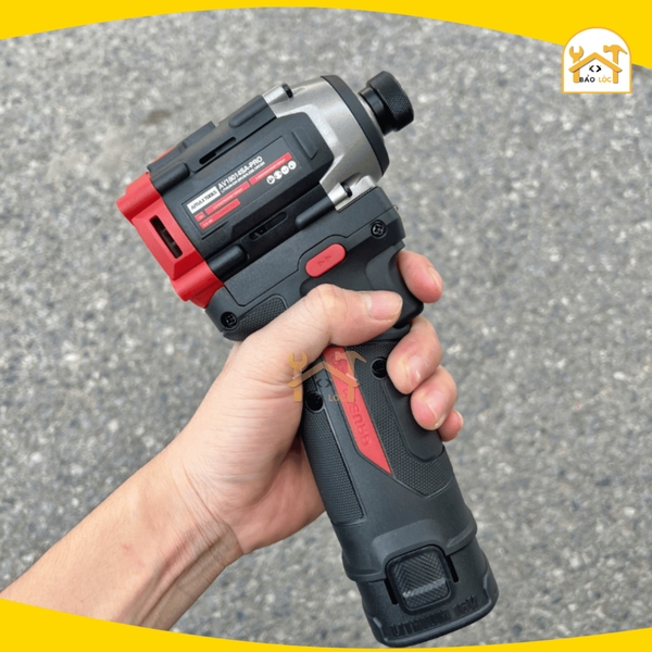 Máy chuyên vít có búa dùng pin 16v Amaxtools AV18014SA-PRO ( Combo 2 pin, 1 sạc ) - Hàng chính hãng.