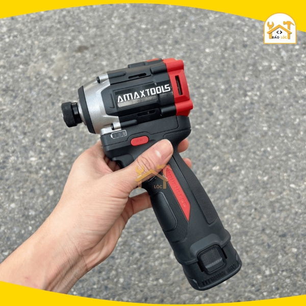 Máy chuyên vít có búa dùng pin 16v Amaxtools AV18014SA-PRO ( Combo 2 pin, 1 sạc ) - Hàng chính hãng.