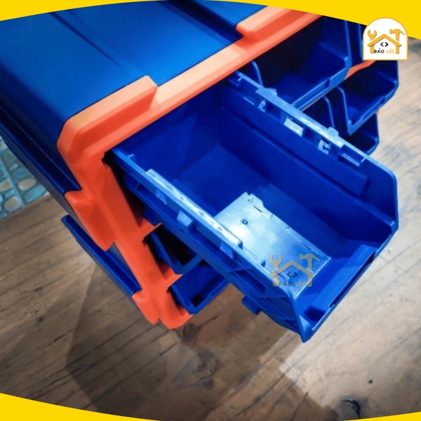 Bộ tủ 9 khay nhựa đựng linh kiện (dạng hở) 380x170x320mm  Wadfow WTB8330