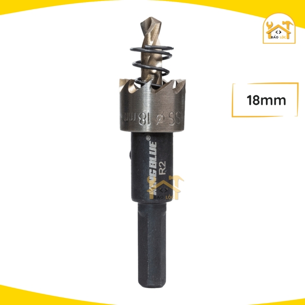 Mũi khoét kim loại R2 kích thước 16-60mm Kingblue - Hàng chính hãng.