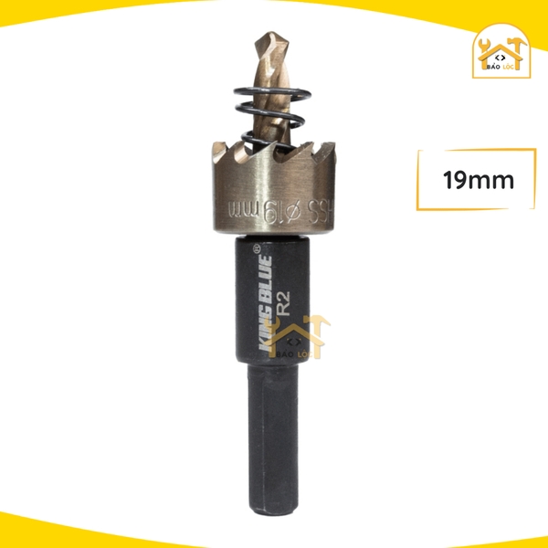Mũi khoét kim loại R2 kích thước 16-60mm Kingblue - Hàng chính hãng.