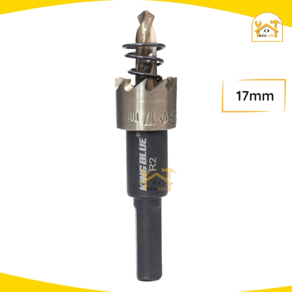 Mũi khoét kim loại R2 kích thước 16-60mm Kingblue - Hàng chính hãng.
