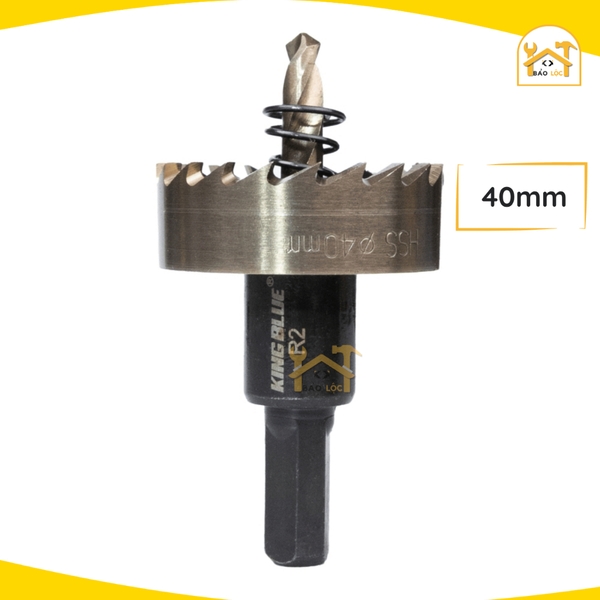 Mũi khoét kim loại R2 kích thước 16-60mm Kingblue - Hàng chính hãng.