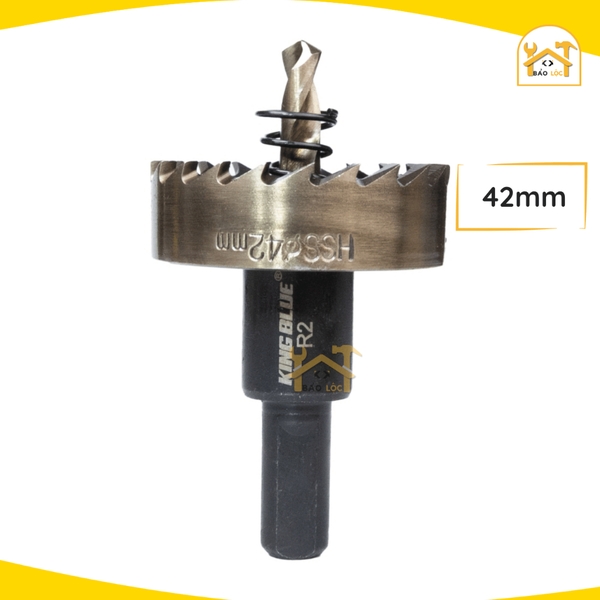 Mũi khoét kim loại R2 kích thước 16-60mm Kingblue - Hàng chính hãng.