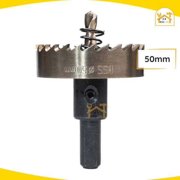 Mũi khoét kim loại R2 kích thước 16-60mm Kingblue - Hàng chính hãng.