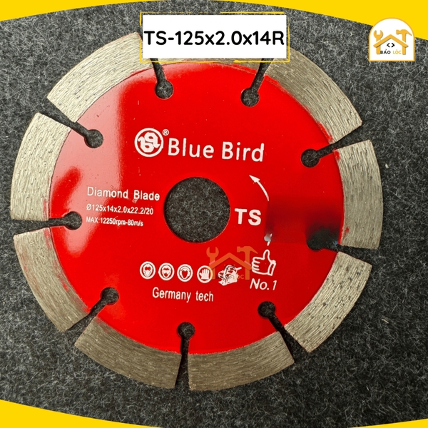 Lưỡi Chuyên Cắt Đá Granite, Bê Tông KINGBLUE TS - Hàng chính hãng.