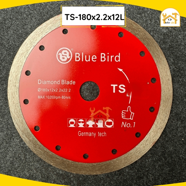 Lưỡi Chuyên Cắt Đá Granite, Bê Tông KINGBLUE TS - Hàng chính hãng.