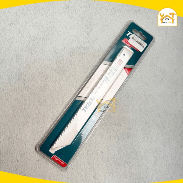 Bộ 5 lưỡi cưa kiếm 225mm cắt gỗ có đinh TOTAL TRSB1111DF