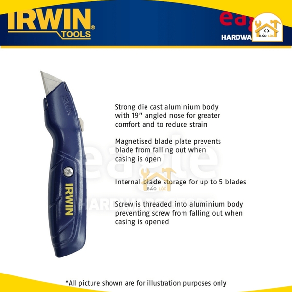 Dụng cụ rọc cáp cao cấp (Xanh) IRWIN 10504238 - Hàng chính hãng.