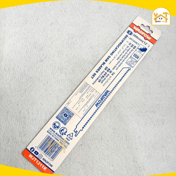 Bộ 2 lưỡi cưa kiếm (cắt thực phẩm đông lạnh) 300mm(12