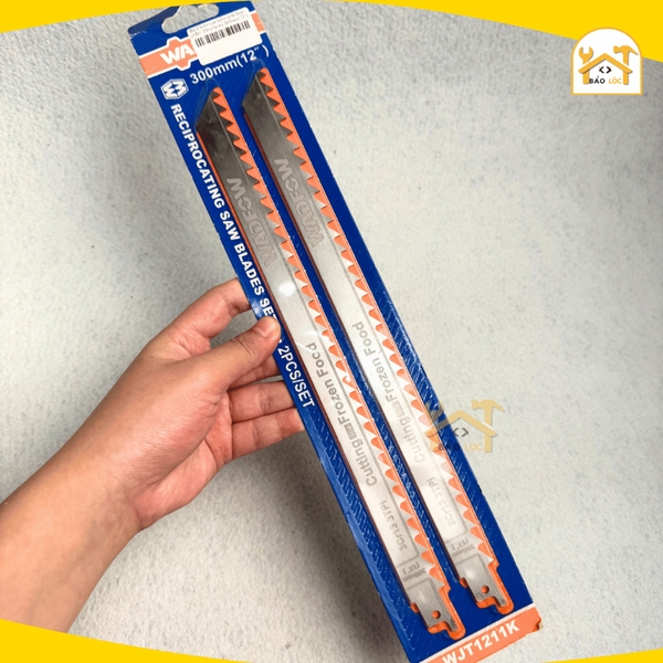 Bộ 2 lưỡi cưa kiếm (cắt thực phẩm đông lạnh) 300mm(12