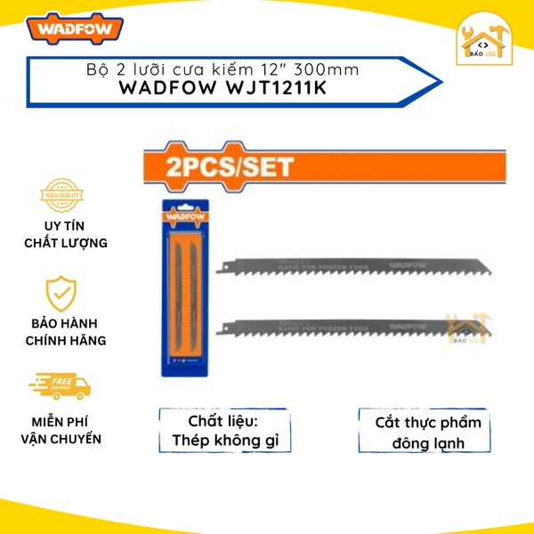 Bộ 2 lưỡi cưa kiếm (cắt thực phẩm đông lạnh) 300mm(12