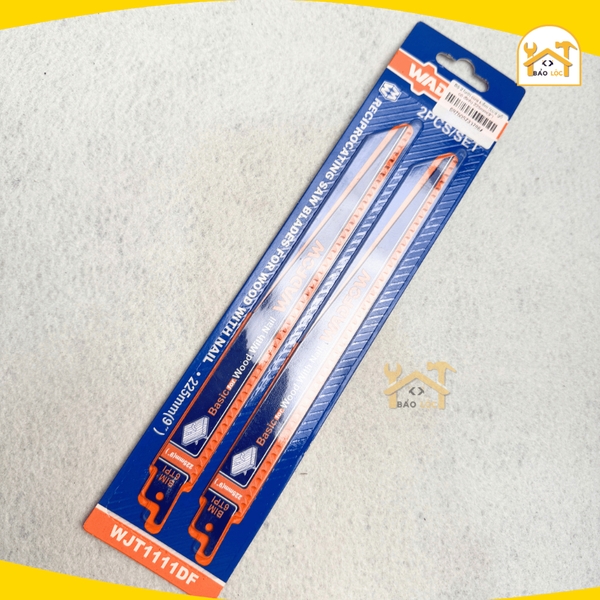 Bộ 2 lưỡi cưa kiếm (cưa gỗ có đinh) 225mm(9