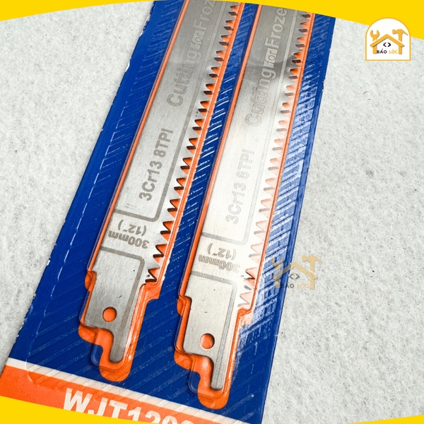 Bộ 2 lưỡi cưa kiếm (cắt thực phẩm đông lạnh) 300mm(12