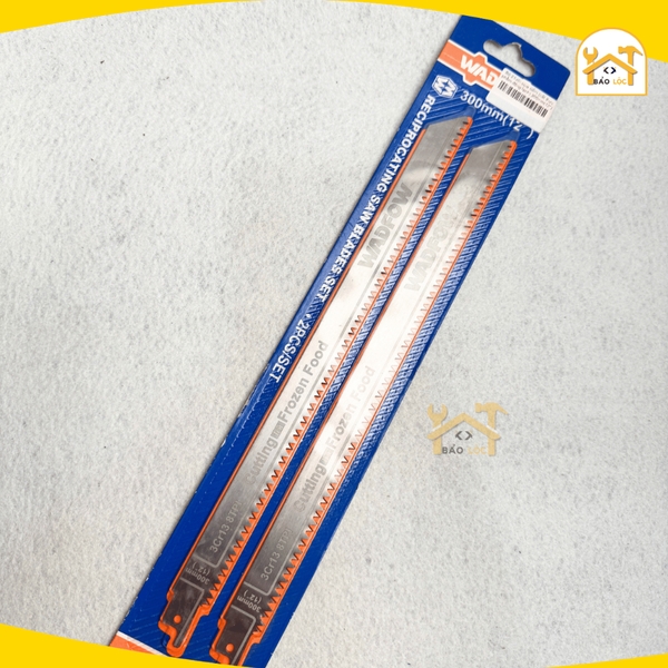 Bộ 2 lưỡi cưa kiếm (cắt thực phẩm đông lạnh) 300mm(12