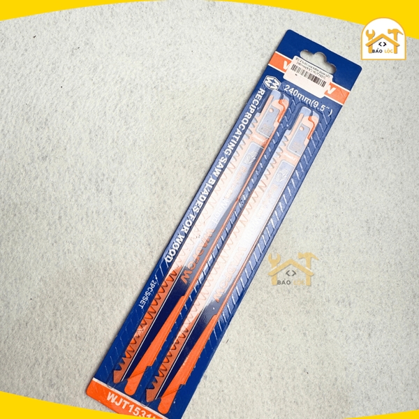 Bộ 2 lưỡi cưa kiếm (cưa gỗ) 240mm(9.5